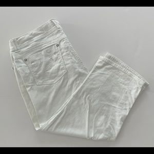 Lee Comfort-Waist Capris w/Bling